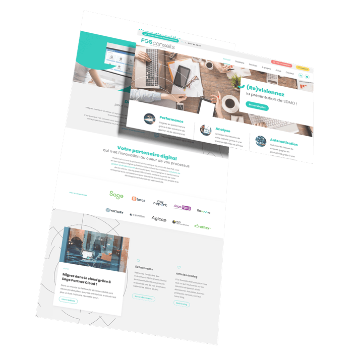 capture écran du site internet de FGS conseils